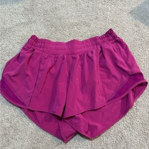 lululemon athletica Fuchsia Athletic Shorts